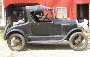 First sight of the 1926 Model T Ford Roadster