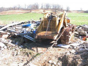 Caterpillar D4 Traxcavator crawler tractor